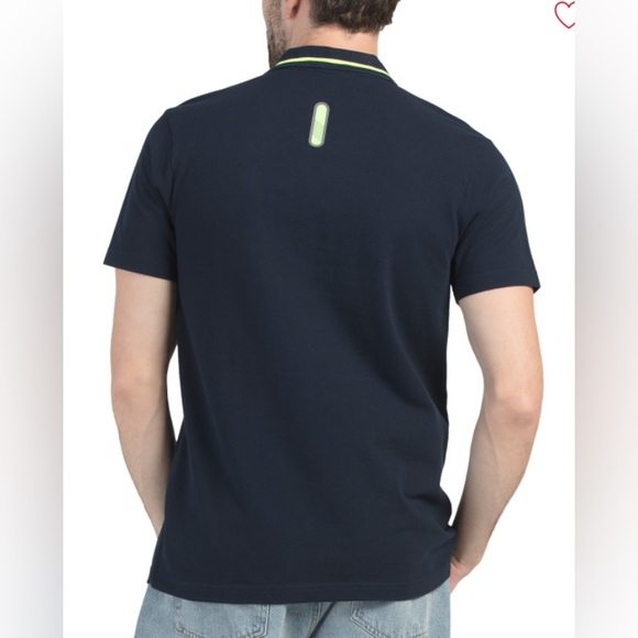 NWT - Emporio Armani Men’s EA7 Logo Polo Shirt - Size XL - Picture 3 of 11